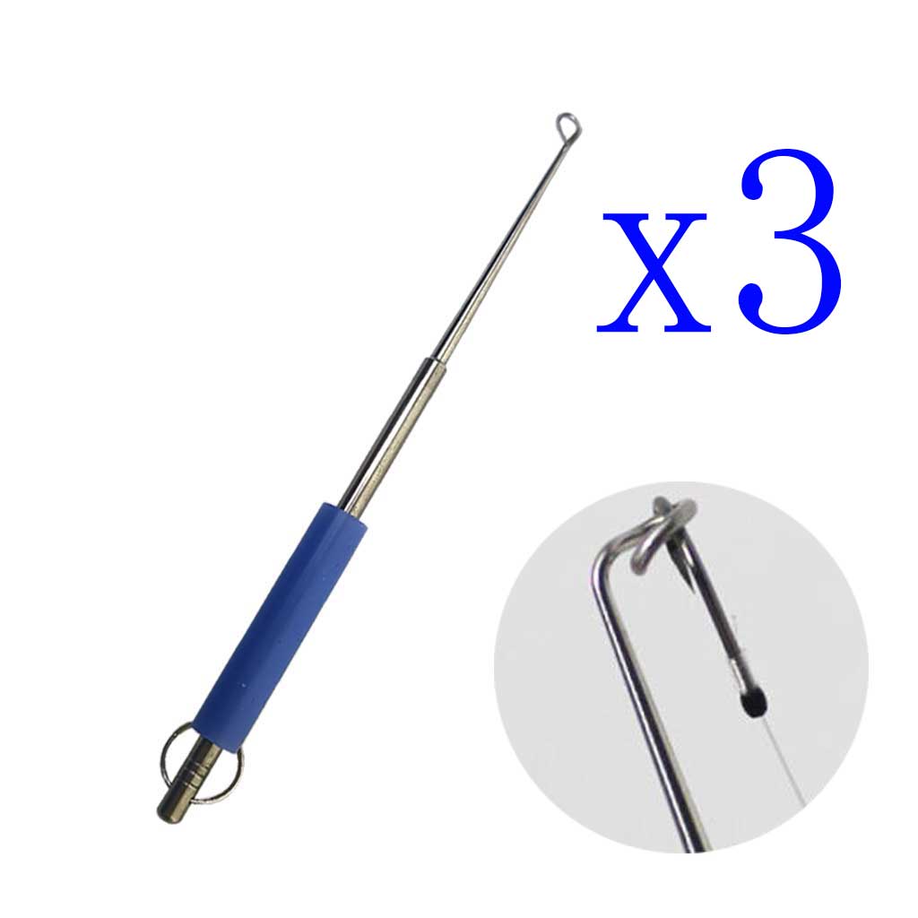 Fishing Equipment Pictures - 3er-Pack Edelstahl Angelhakenentferner Angelhaken Disgorger Sicheres