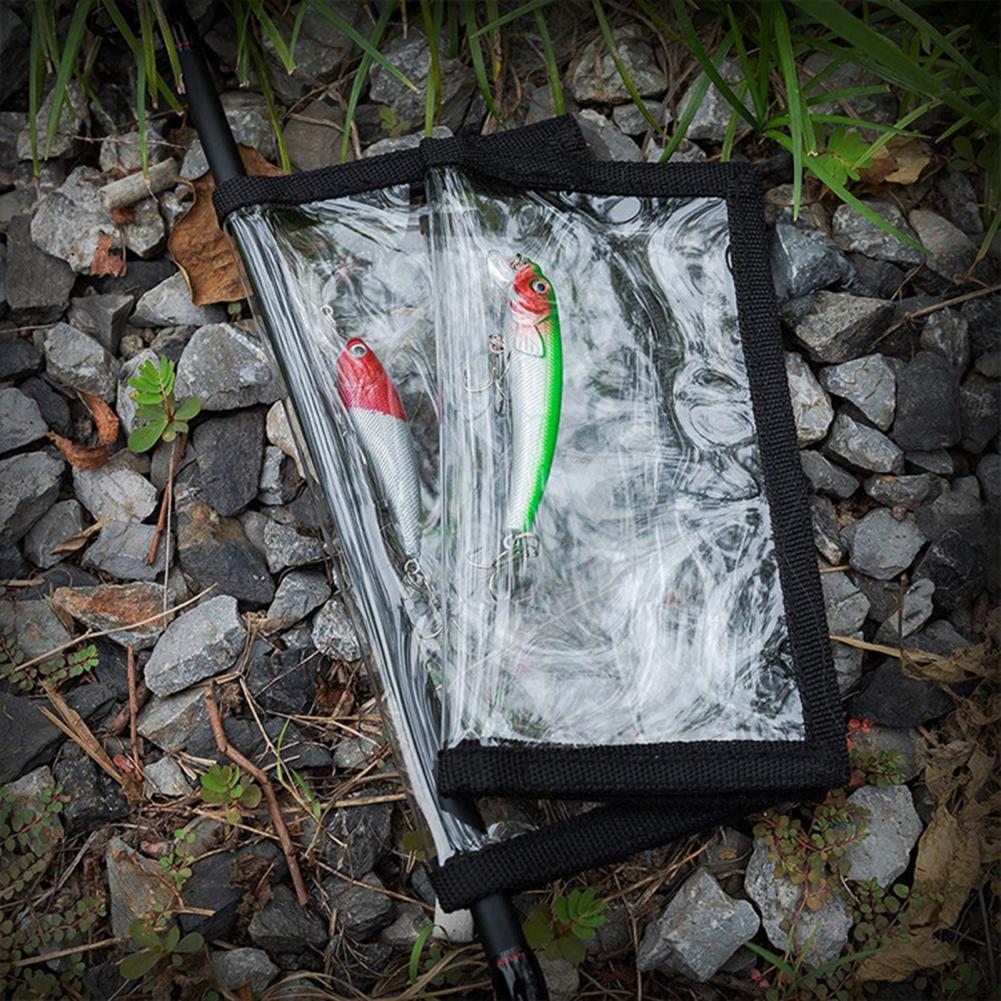 Fishing Rod Wrap Tape - Aufbewahrungstasche für Angelköder, PVC-Angelköder-Wickelset mit Befestigungsband