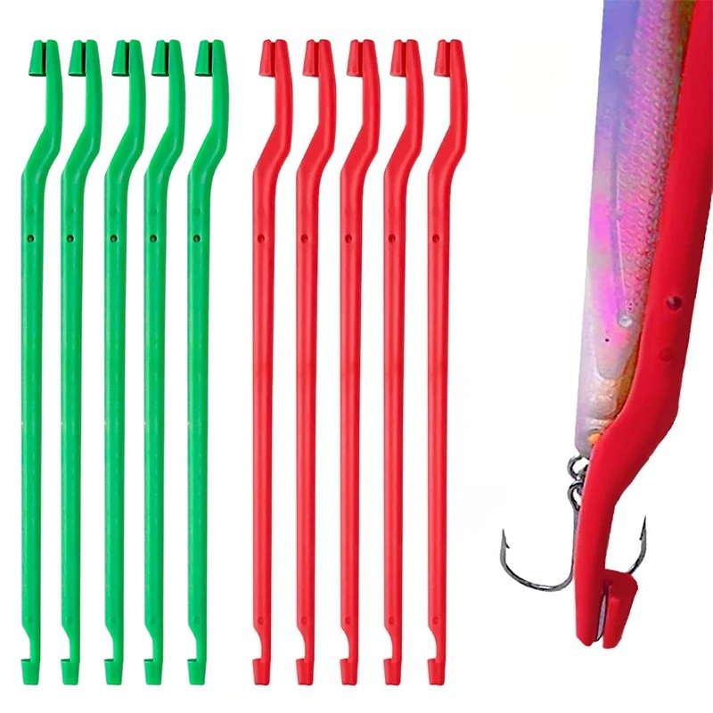 Fishing Equipment Hanger - 5 Stück Hakenlöser-Sticks, stichfeste Hakenentferner für