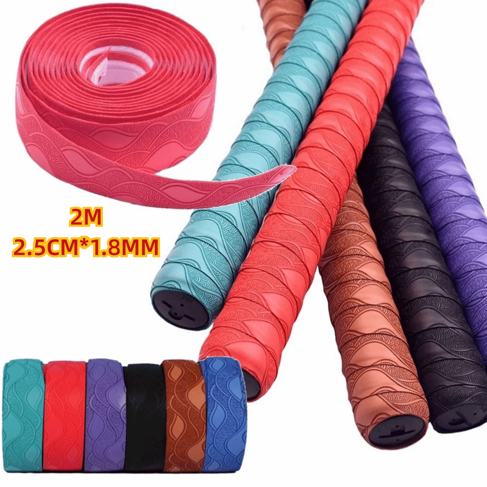 Fishing Rod Wrap Tape - Neues 2M Schlägergriff-Band, Rutschfest, Schweißabsorbierend, Verstärktes
