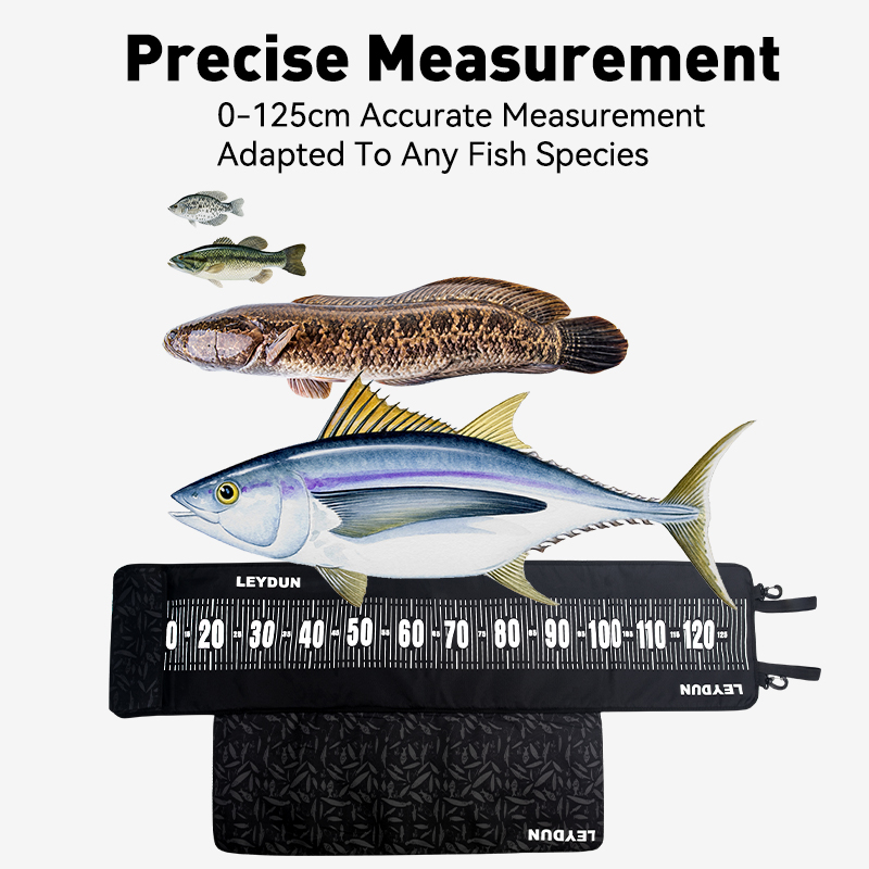 LEYDUN 125 cm Fisch-Messmatte, – Fishing Equipment Hanger Bewertung und Preis