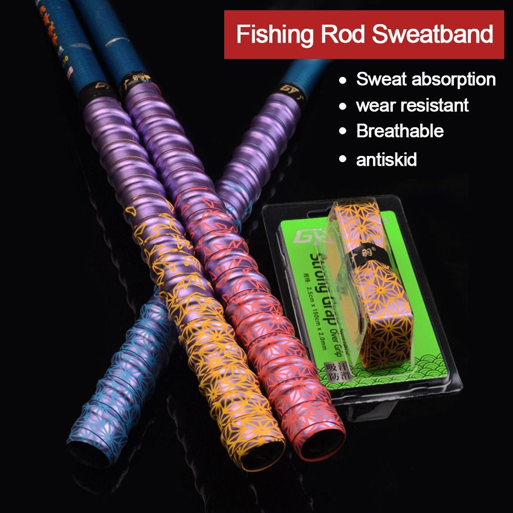 Farbverlauf Bunte Verdickte Sp – Fishing Rod Wrap Tape Bewertung und Preis