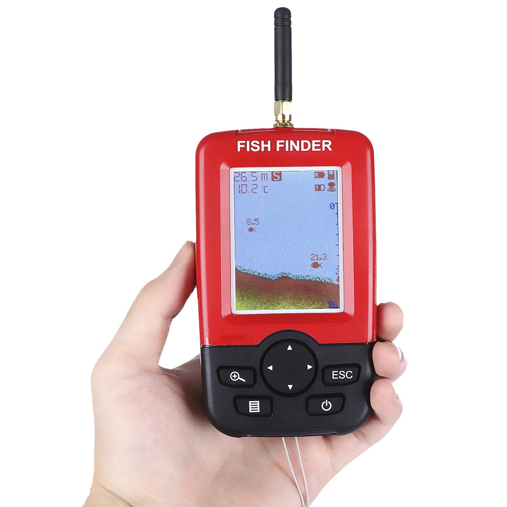 100M Tragbare Sonar Fisch Find – Fishing Equipment In English Bewertung und Preis